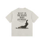 Built In The Desert by Wolvyn Apparel Vintage Washed Oversized Cotton T-Shirt - Wolvyn Apparel