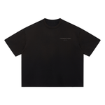 Wolvyn Apparel ‘Foundations 001’ Unisex Sun Fade Distressed Boxy T-Shirt