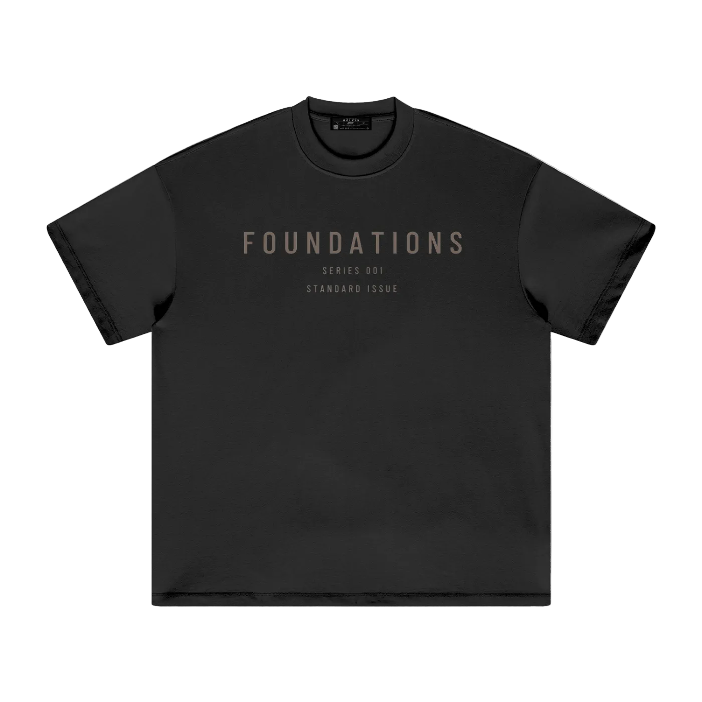 Wolvyn Apparel ‘Foundations Standard’ Heavyweight Earth Tone T-Shirt