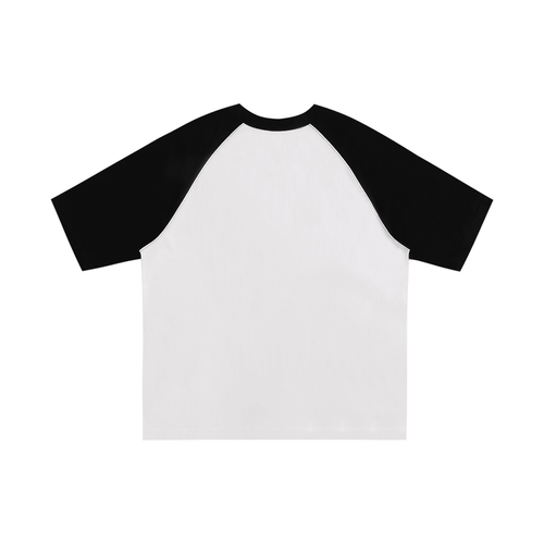 Color - Blocked Raglan Sleeve T-Shirt - Wolvyn Apparel