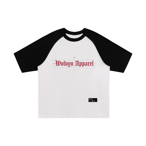 Color - Blocked Raglan Sleeve T-Shirt - Wolvyn Apparel