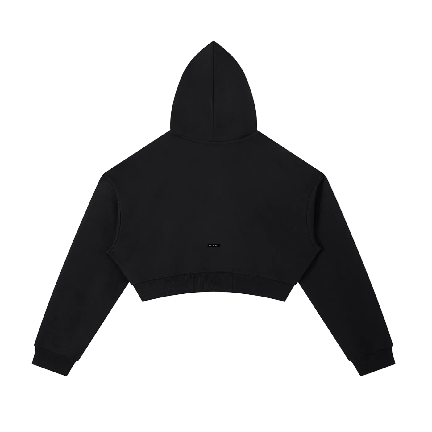 Wolvyn Apparel Essential Cropped Zip-Up Hoodie