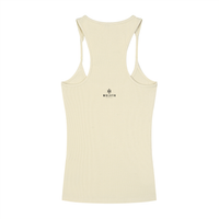 Wolvyn Apparel Slim Fit Ribbed Racerback Tank Top