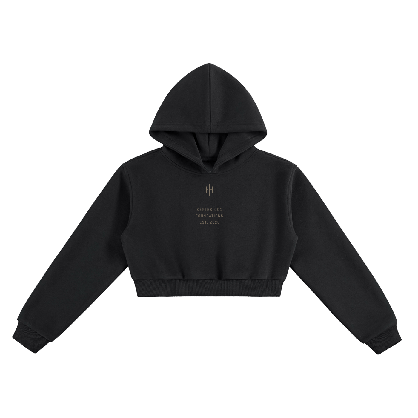 Wolvyn Apparel Essential Cropped Hoodie