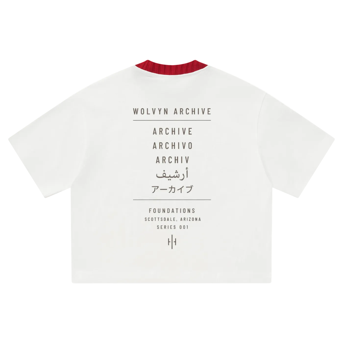 Wolvyn Apparel ‘World Translation’ Unisex Heavyweight Boxy T-Shirt