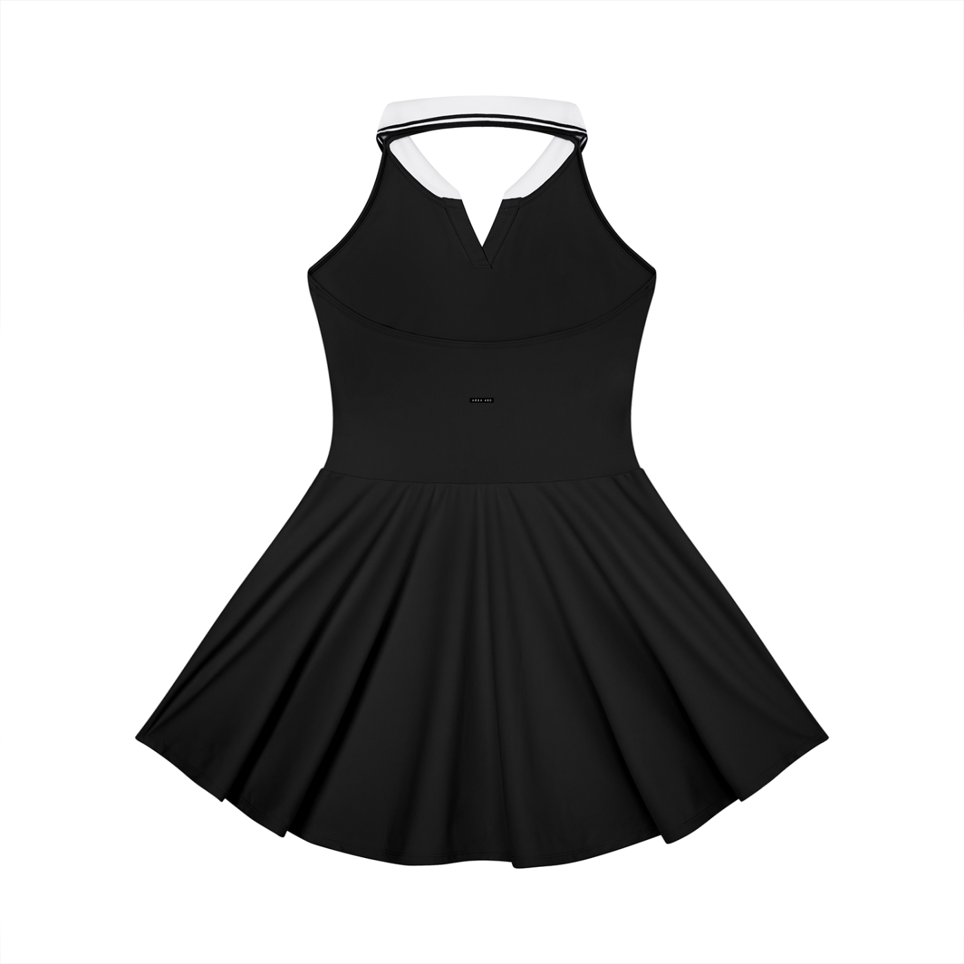 Wolvyn Apparel "Wolvyn Mark' Women's Collared Halter A-Line Tennis Dress