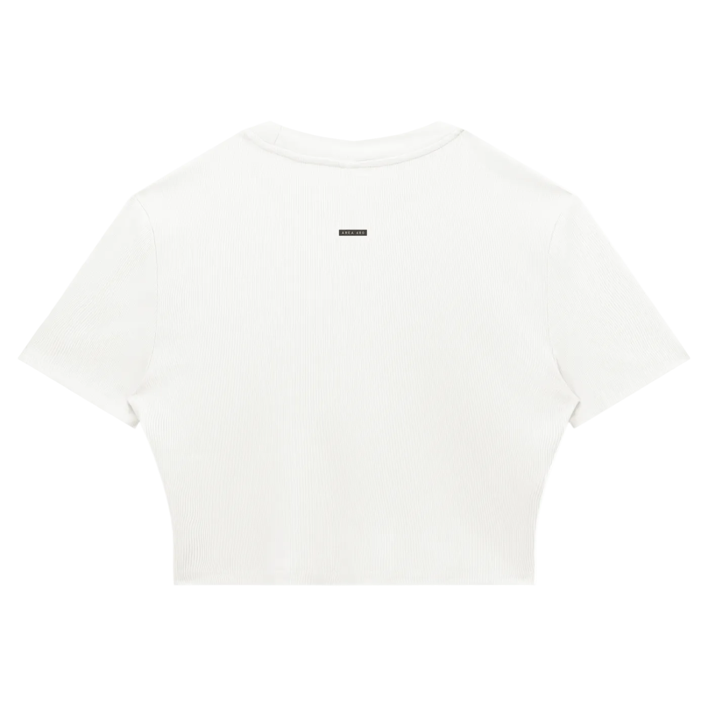 Wolvyn Apparel Women's Slim Ribbed Crop T-Shirt