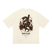 Wolvyn Apparel ‘Desert Viper’ Unisex Heavyweight Oversized T-Shirt