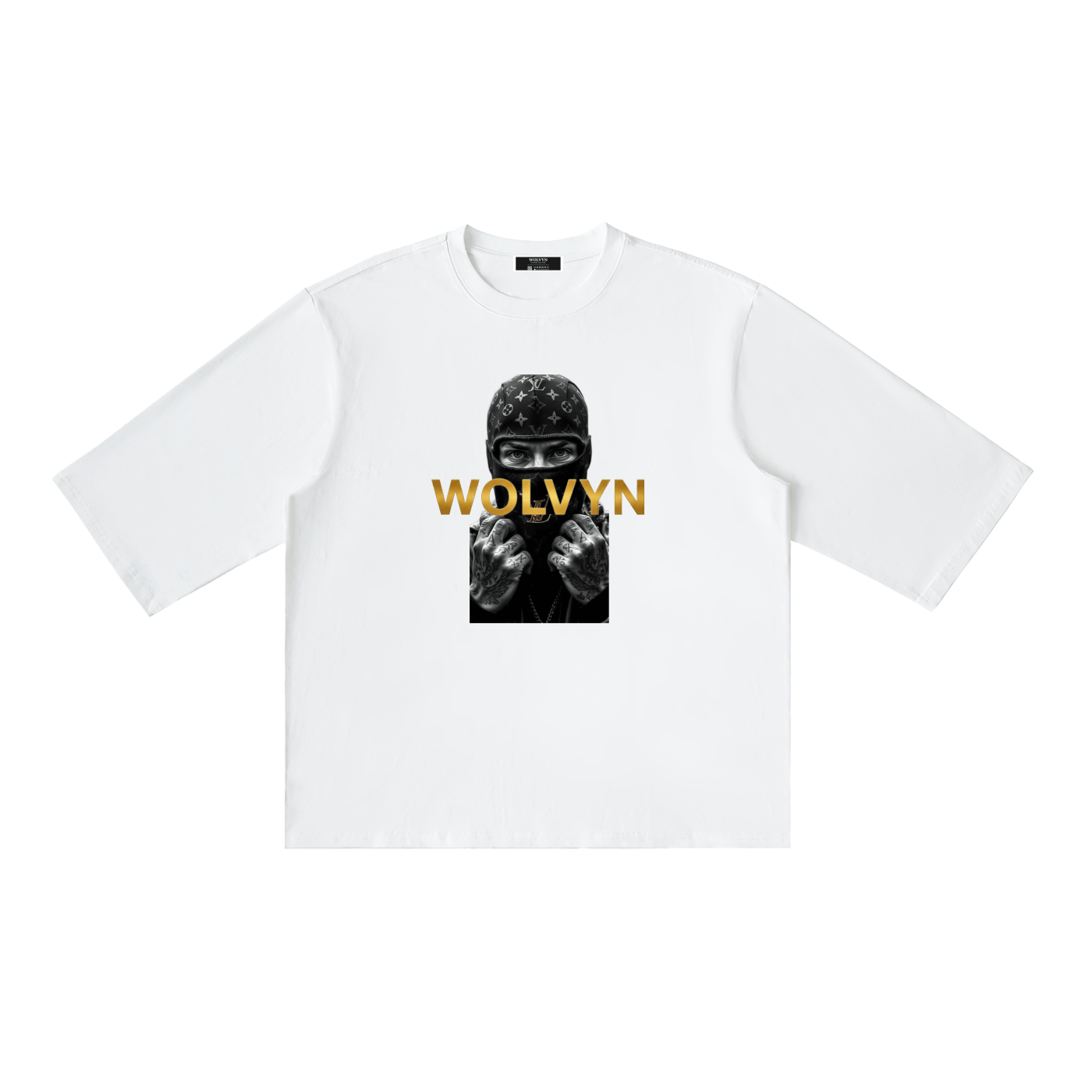Essential Half Sleeve Ribbed T-Shirt - Wolvyn Apparel
