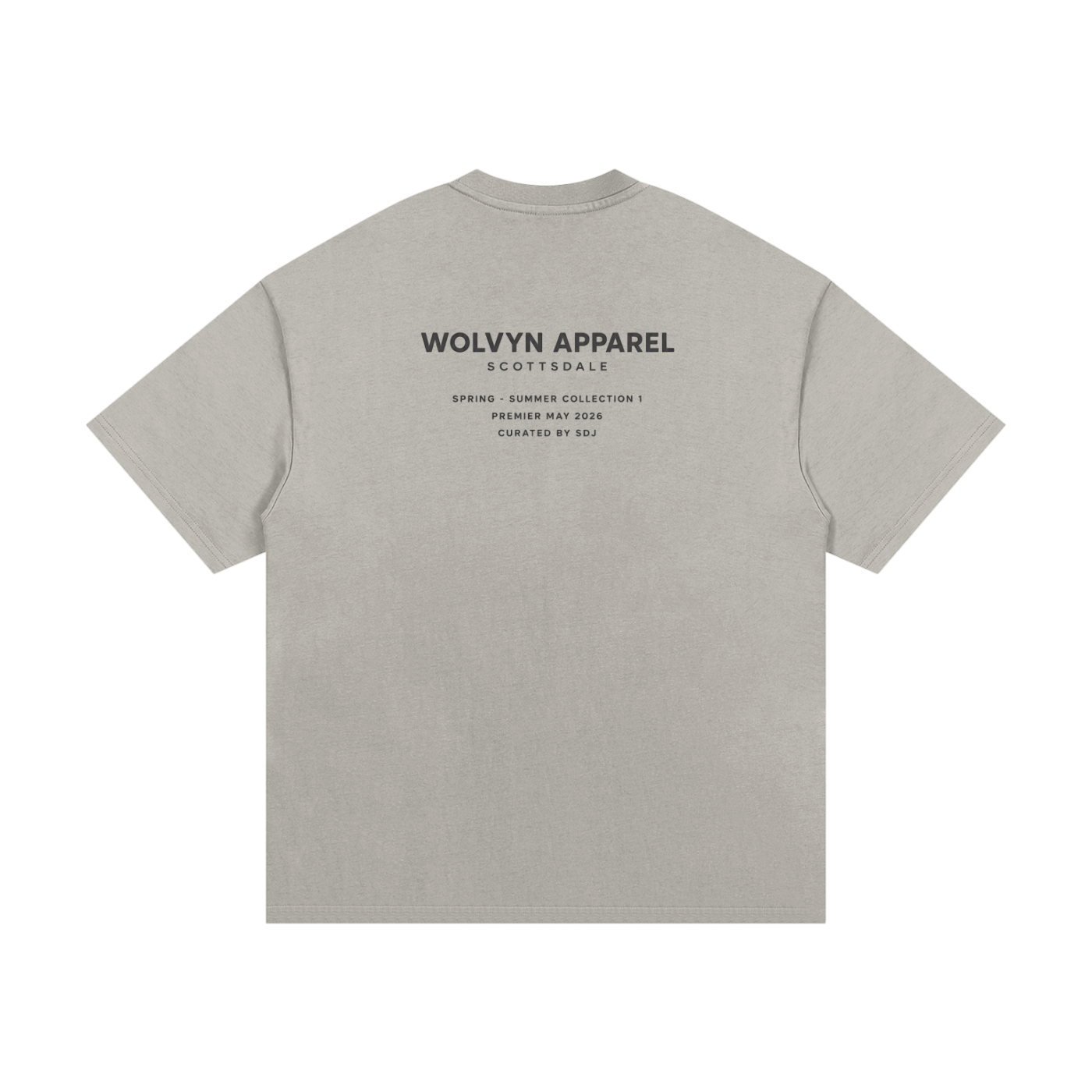 Wolvyn Apparel "We Build It" Essential 330 GSM Cotton T-Shirt