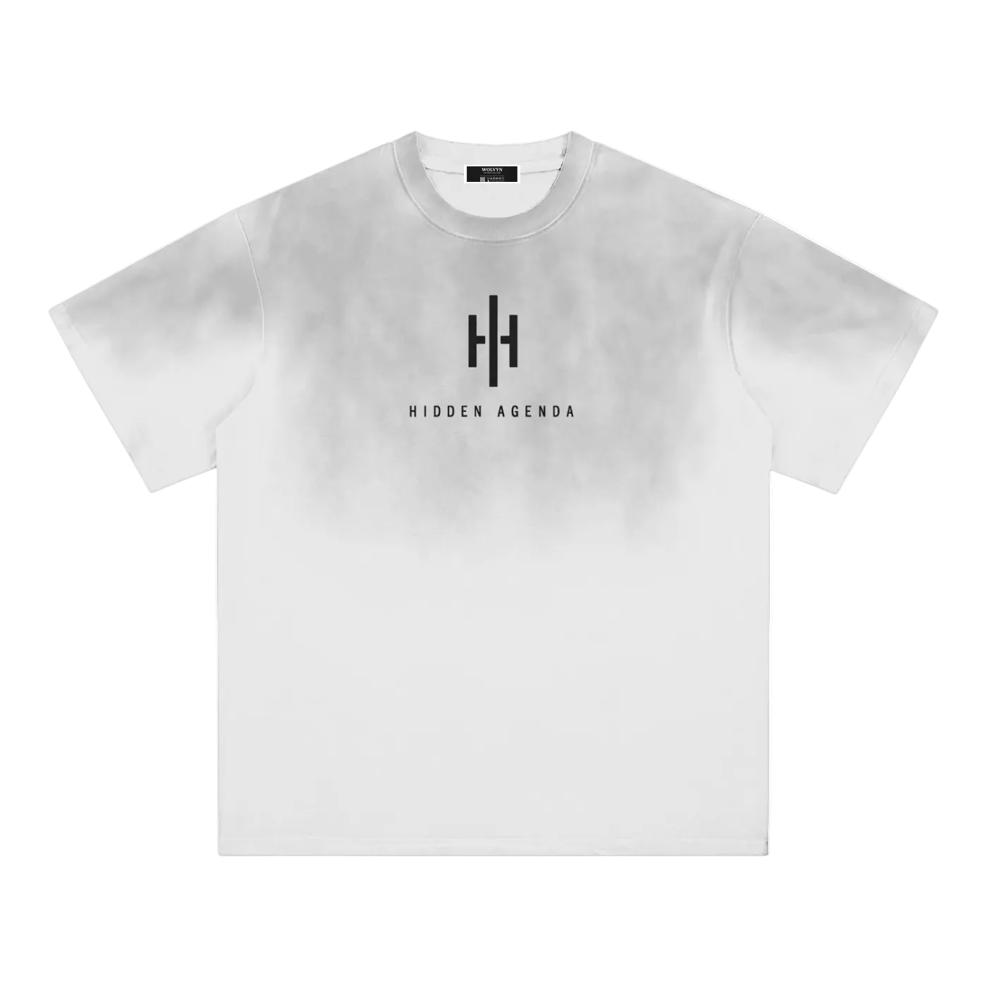 Hidden Agenda by Wolvyn Apparel Sunfade Edge Gradient T-Shirt