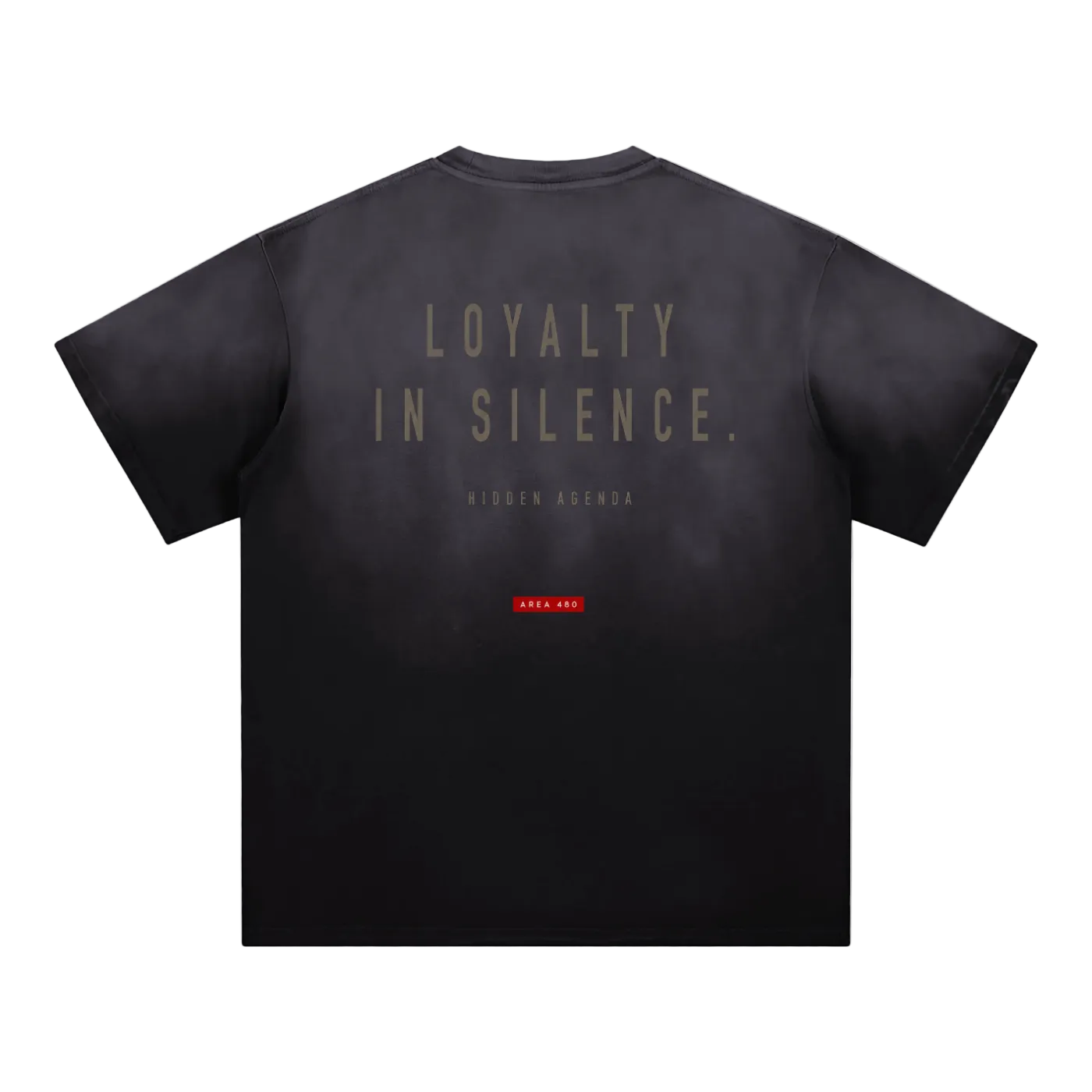 Hidden Agenda by Wolvyn Apparel Sunfade Edge Gradient T-Shirt