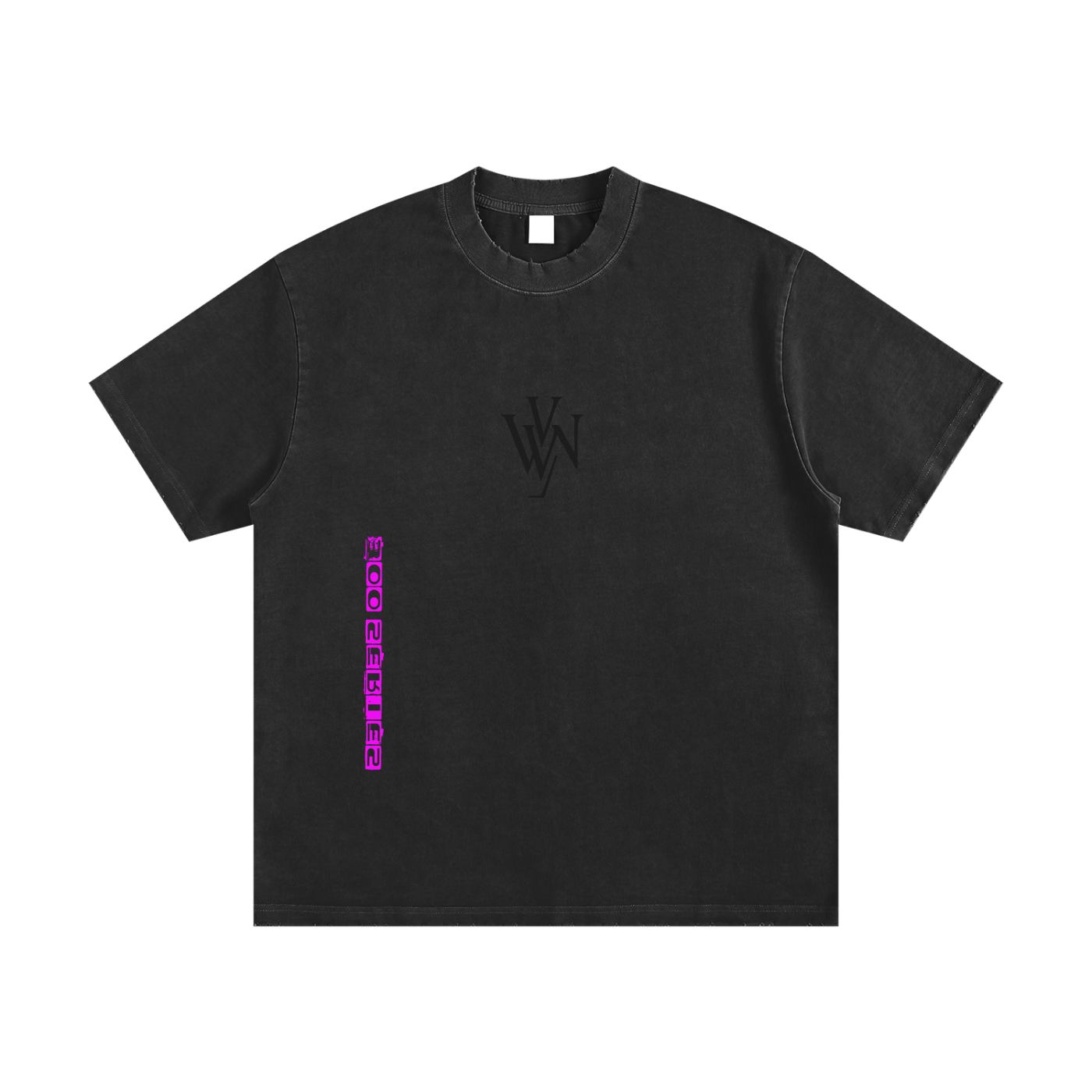 Heavyweight Vintage Washed Frayed T-Shirt - Wolvyn Apparel