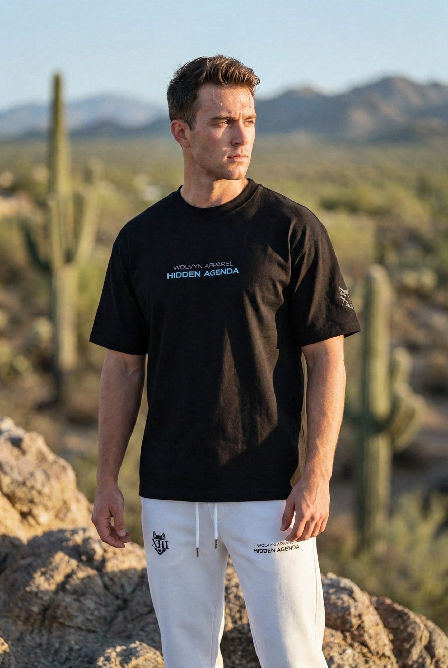 Hidden Agenda by Wolvyn Apparel Essential Heavyweight Cotton T-Shirt - Wolvyn Apparel