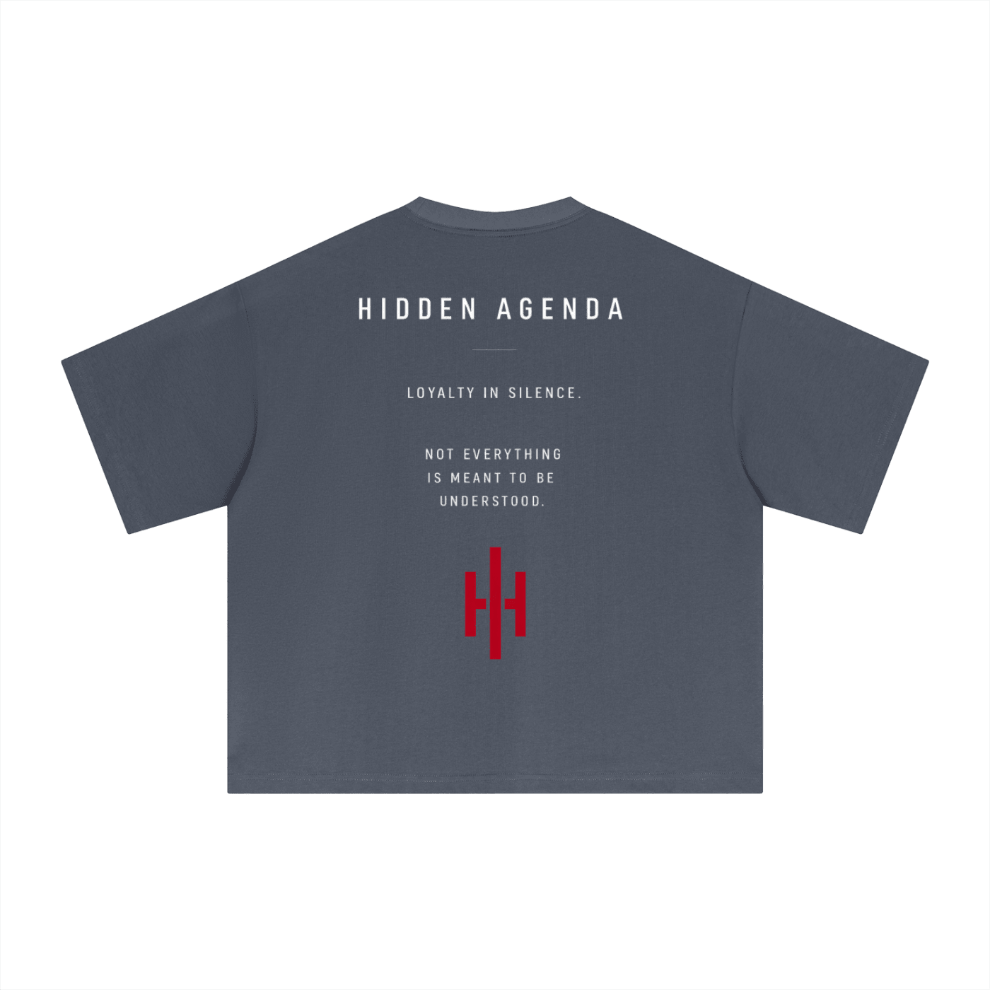 Hidden Agenda by Wolvyn Apparel Essential Sorona Boxy T-Shirt - Wolvyn Apparel