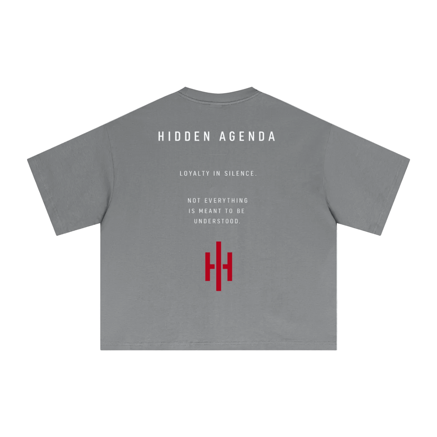 Hidden Agenda by Wolvyn Apparel Essential Sorona Boxy T-Shirt - Wolvyn Apparel