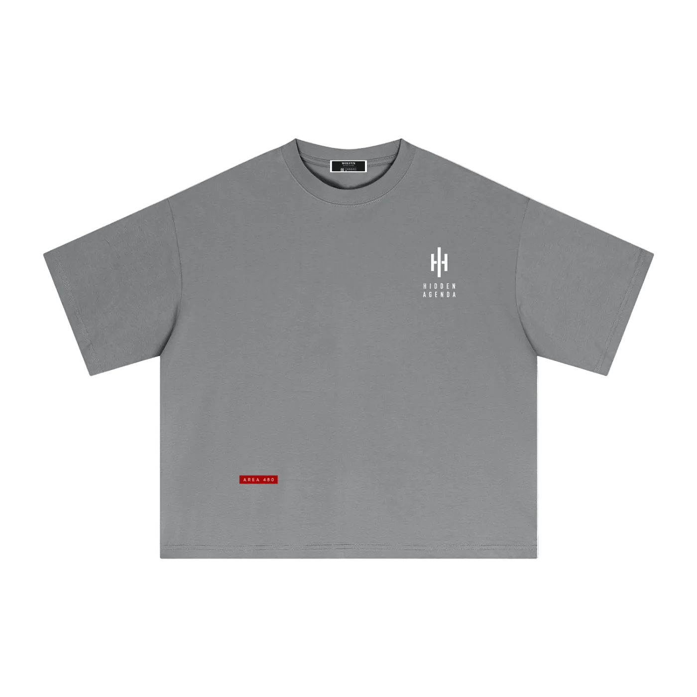 Hidden Agenda by Wolvyn Apparel Essential Sorona Boxy T-Shirt - Wolvyn Apparel