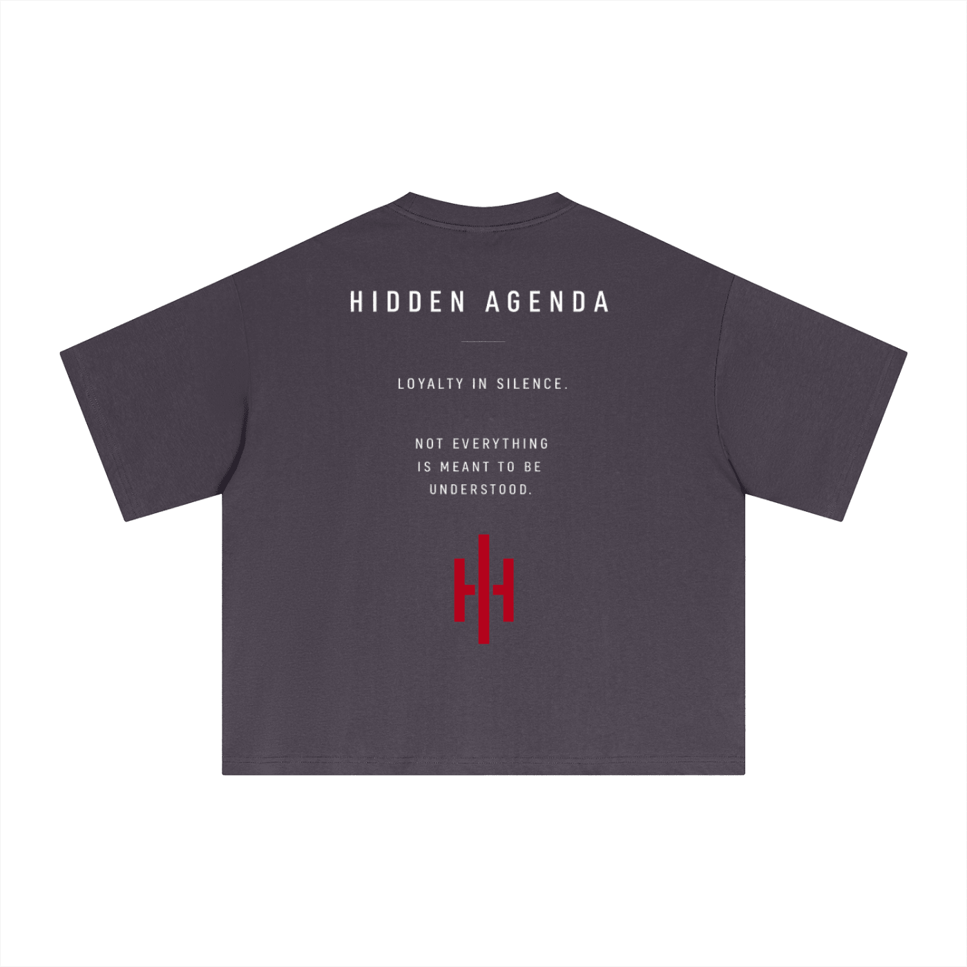 Hidden Agenda by Wolvyn Apparel Essential Sorona Boxy T-Shirt - Wolvyn Apparel