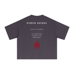Hidden Agenda by Wolvyn Apparel Essential Sorona Boxy T-Shirt - Wolvyn Apparel