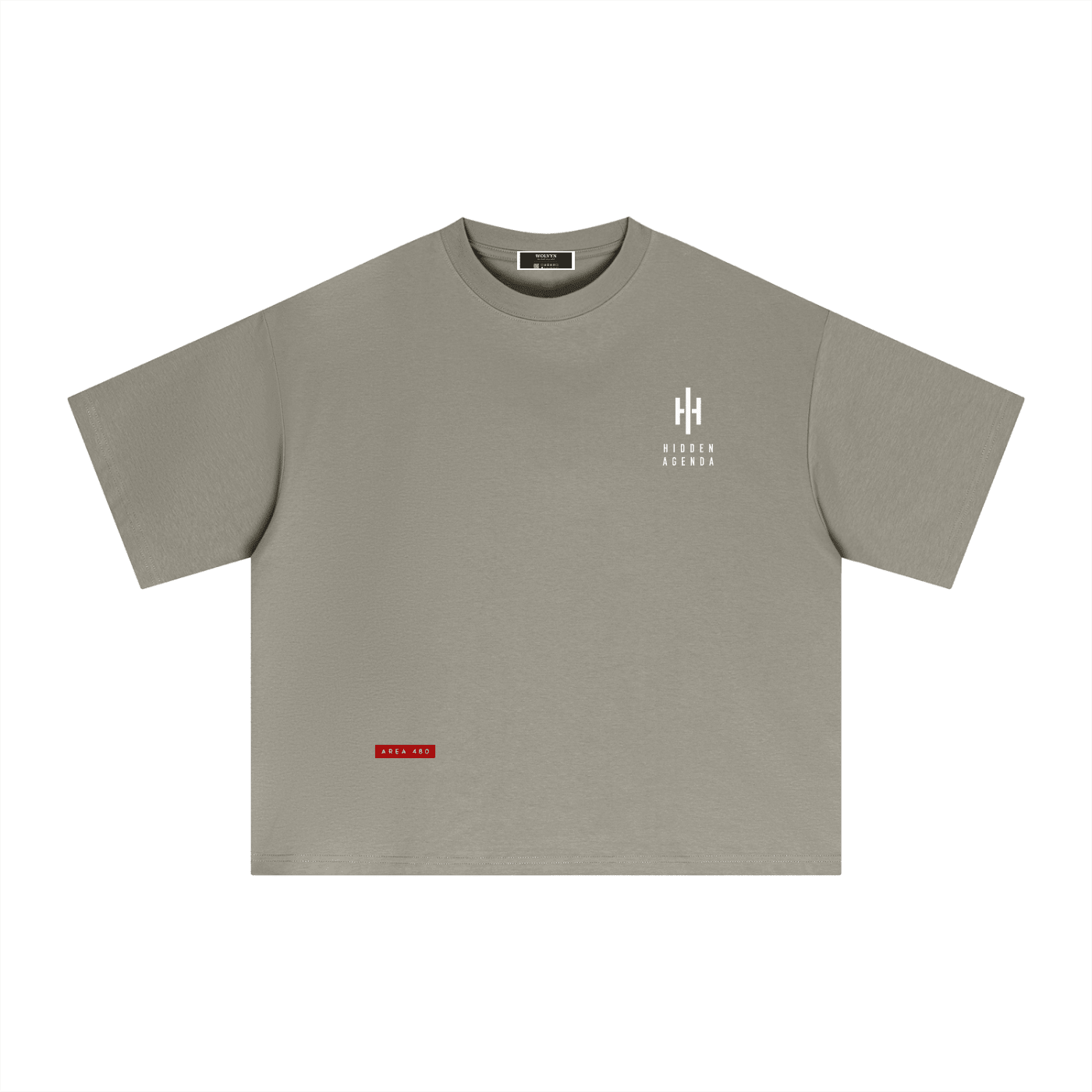 Hidden Agenda by Wolvyn Apparel Essential Sorona Boxy T-Shirt - Wolvyn Apparel