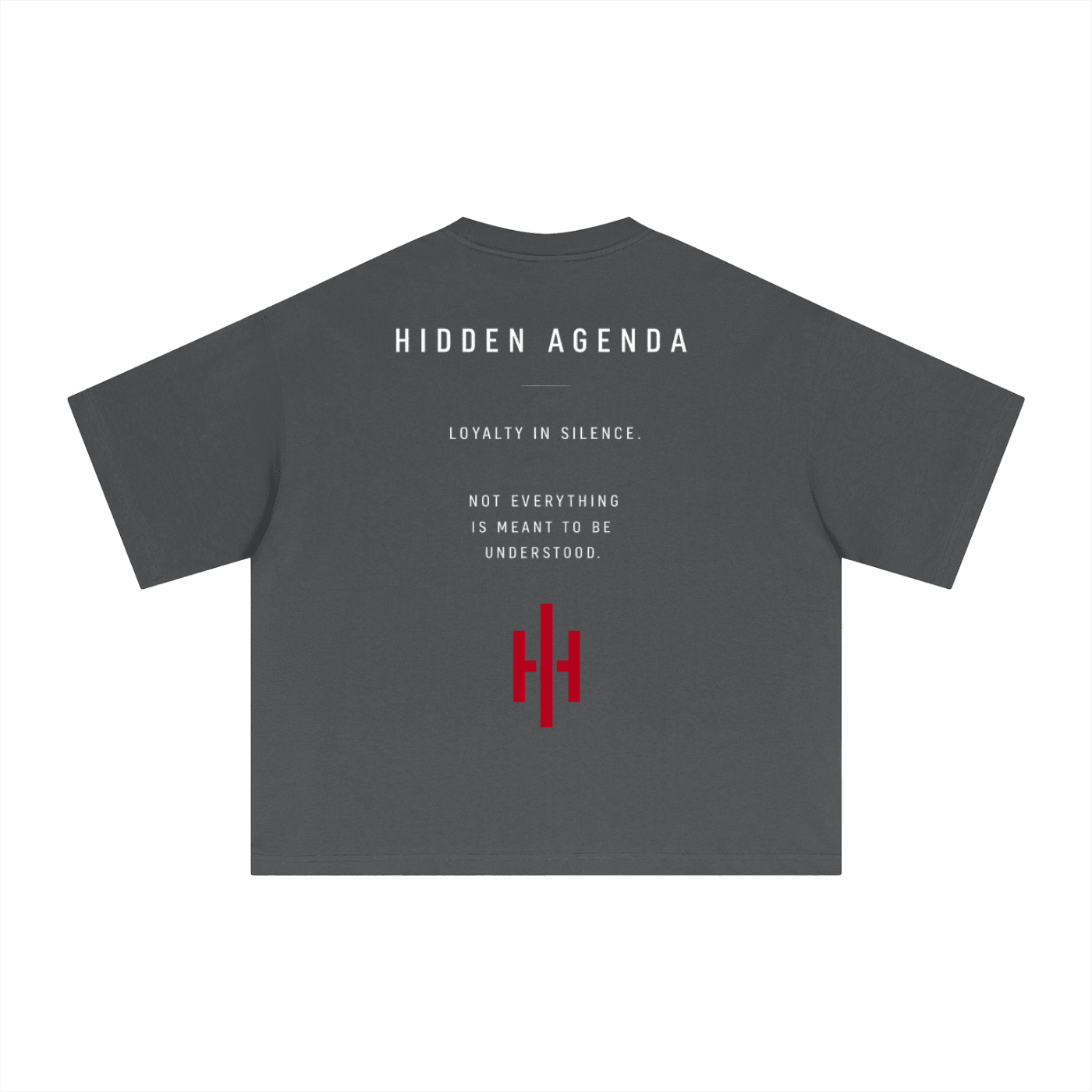 Hidden Agenda by Wolvyn Apparel Essential Sorona Boxy T-Shirt - Wolvyn Apparel