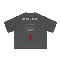 Hidden Agenda by Wolvyn Apparel Essential Sorona Boxy T-Shirt - Wolvyn Apparel