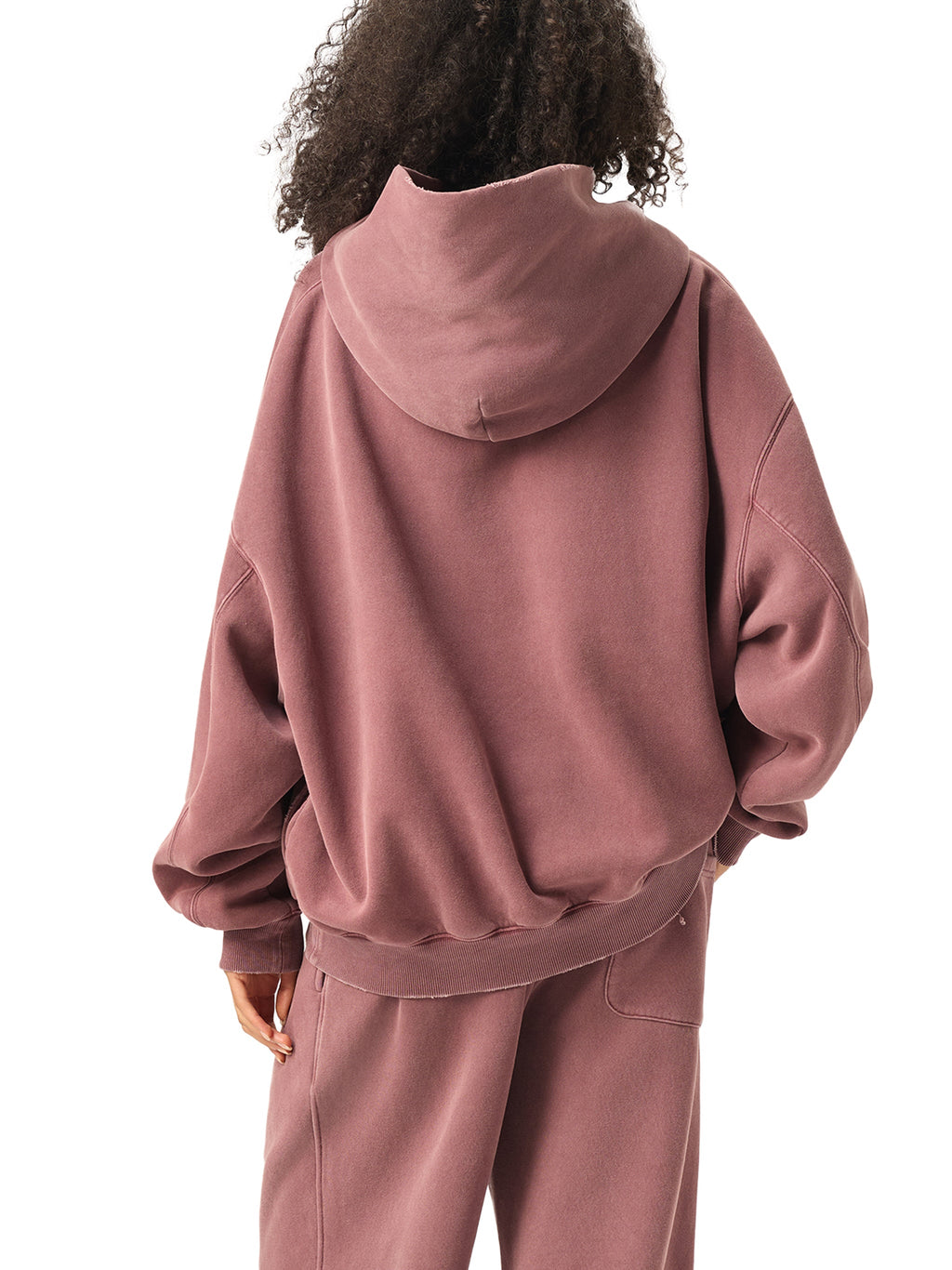 Hidden Agenda by Wolvyn Apparel Frayed Enzyme Washed Fleece Hoodie - Wolvyn Apparel