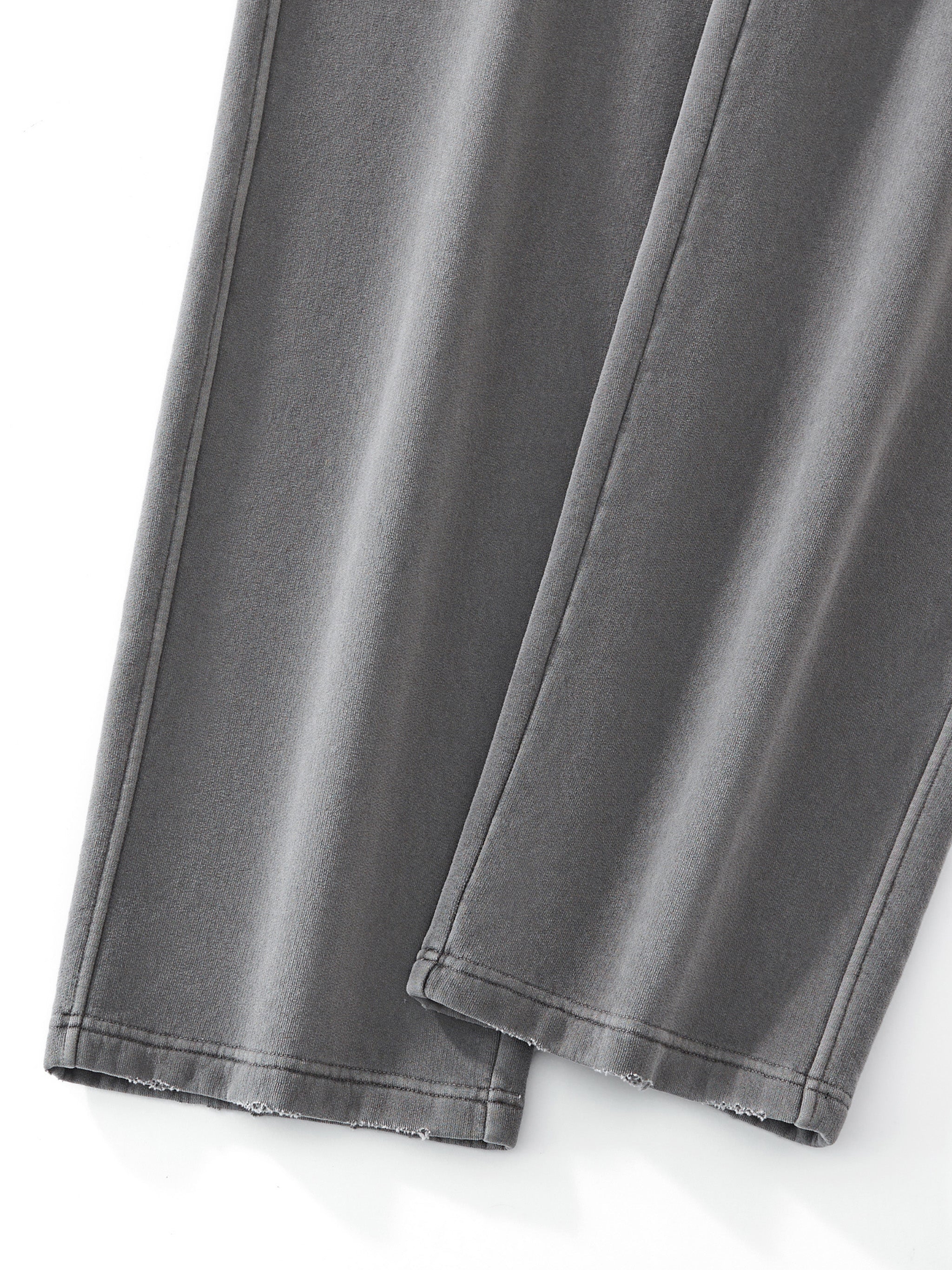 Hidden Agenda by Wolvyn Apparel Frayed Enzyme Washed Fleece Sweatpants - Wolvyn Apparel