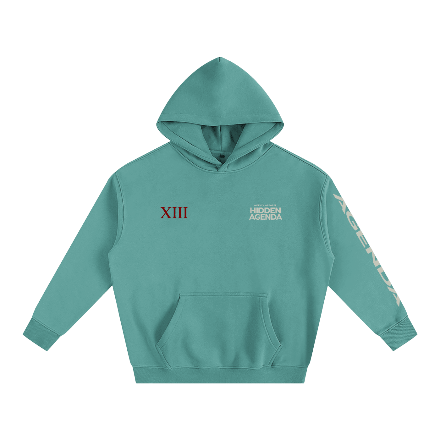 Hidden Agenda by Wolvyn Apparel Oversize Fleeced Hoodie - Wolvyn Apparel