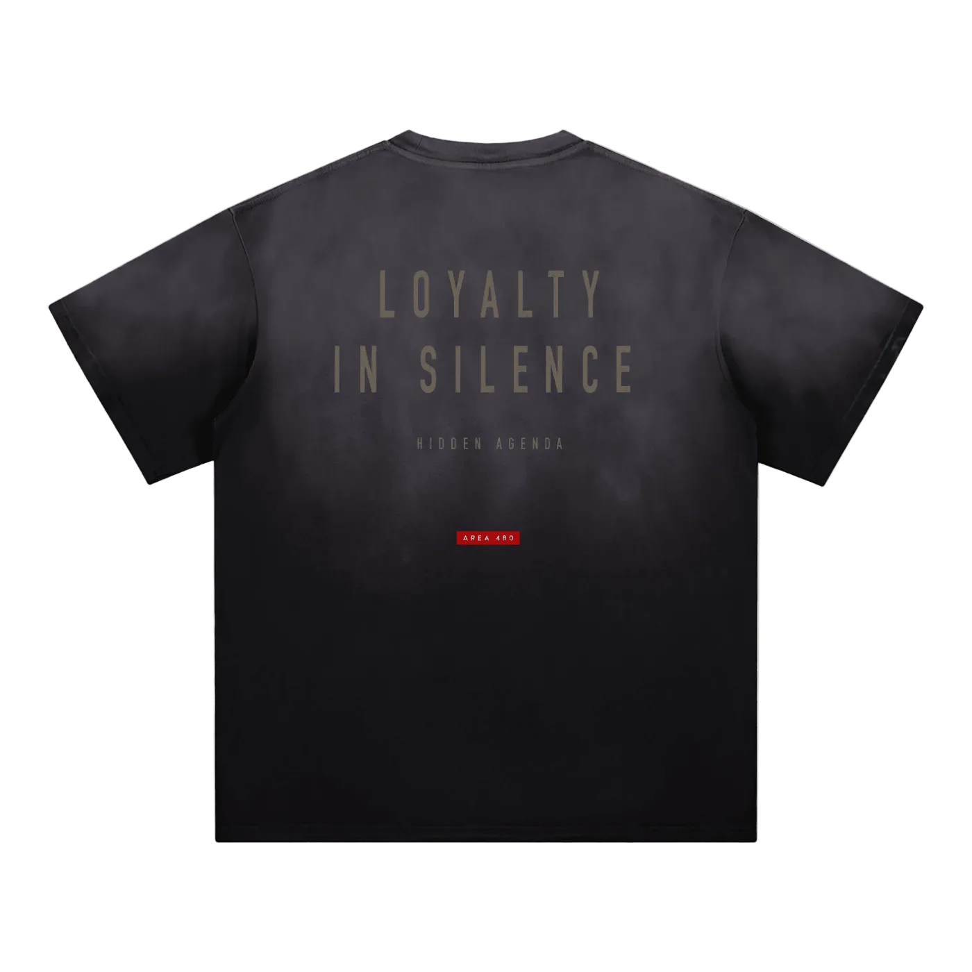 Hidden Agenda by Wolvyn Apparel Sunfade Edge Gradient T-Shirt - Wolvyn Apparel