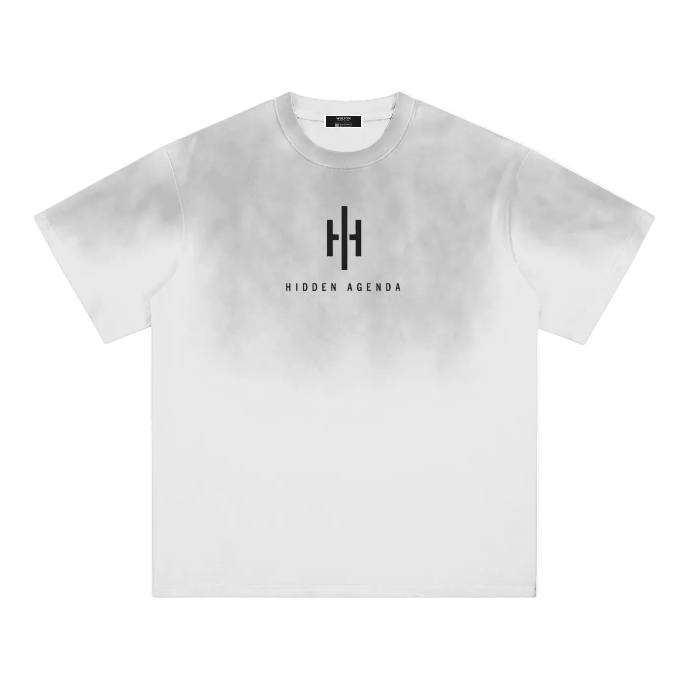Hidden Agenda by Wolvyn Apparel Sunfade Edge Gradient T-Shirt - Wolvyn Apparel