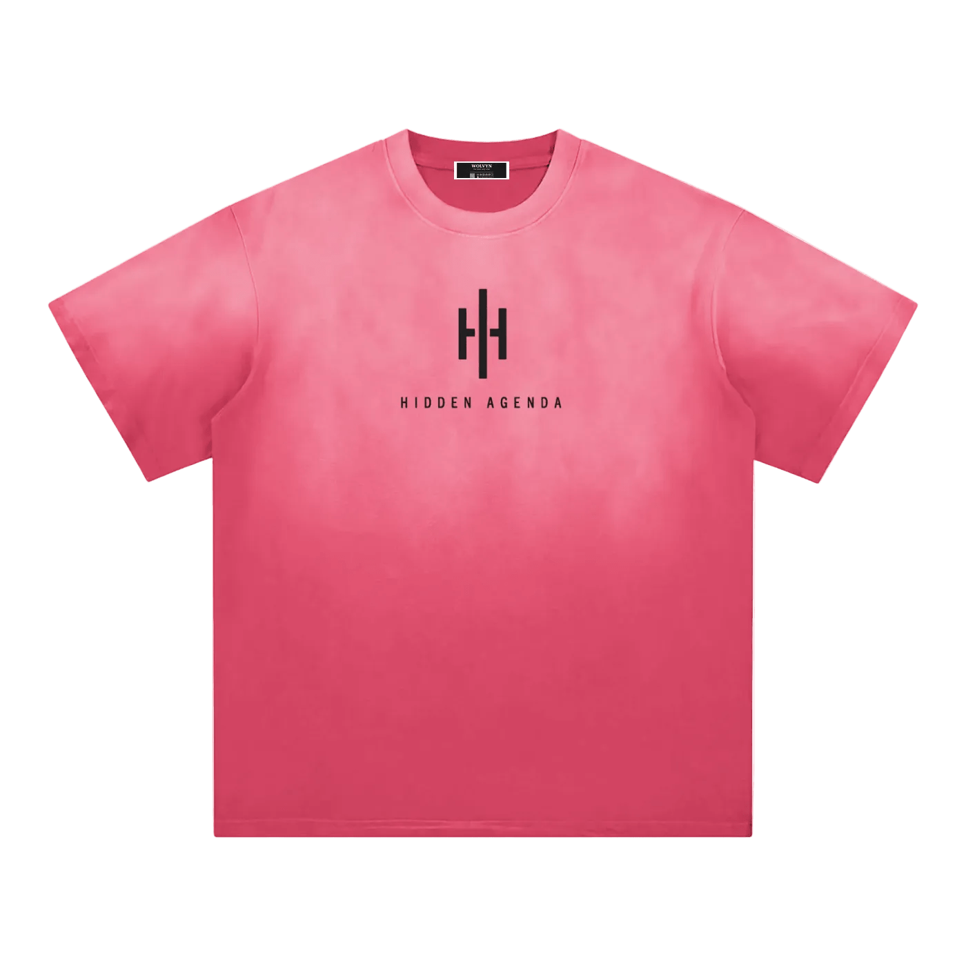 Hidden Agenda by Wolvyn Apparel Sunfade Edge Gradient T-Shirt - Wolvyn Apparel