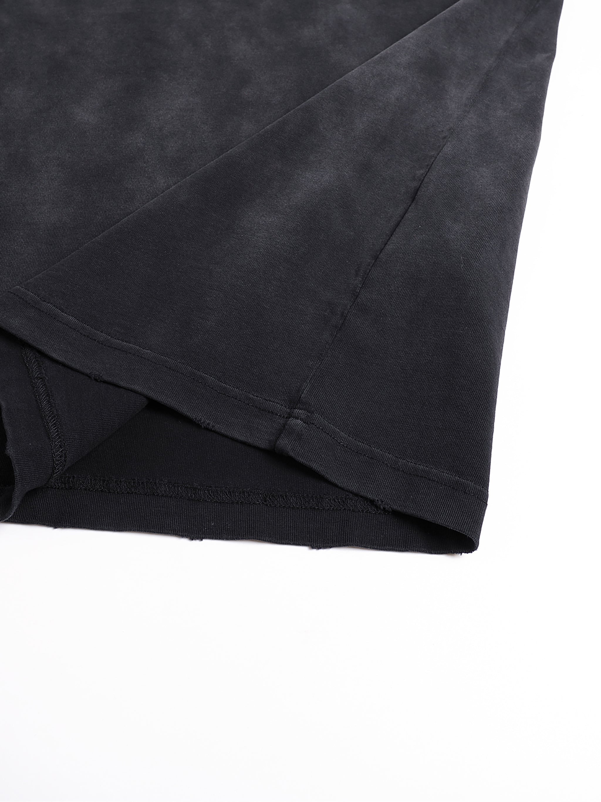 Hidden Agenda by Wolvyn Apparel Vintage Washed Hand - Frayed T-Shirt - Wolvyn Apparel