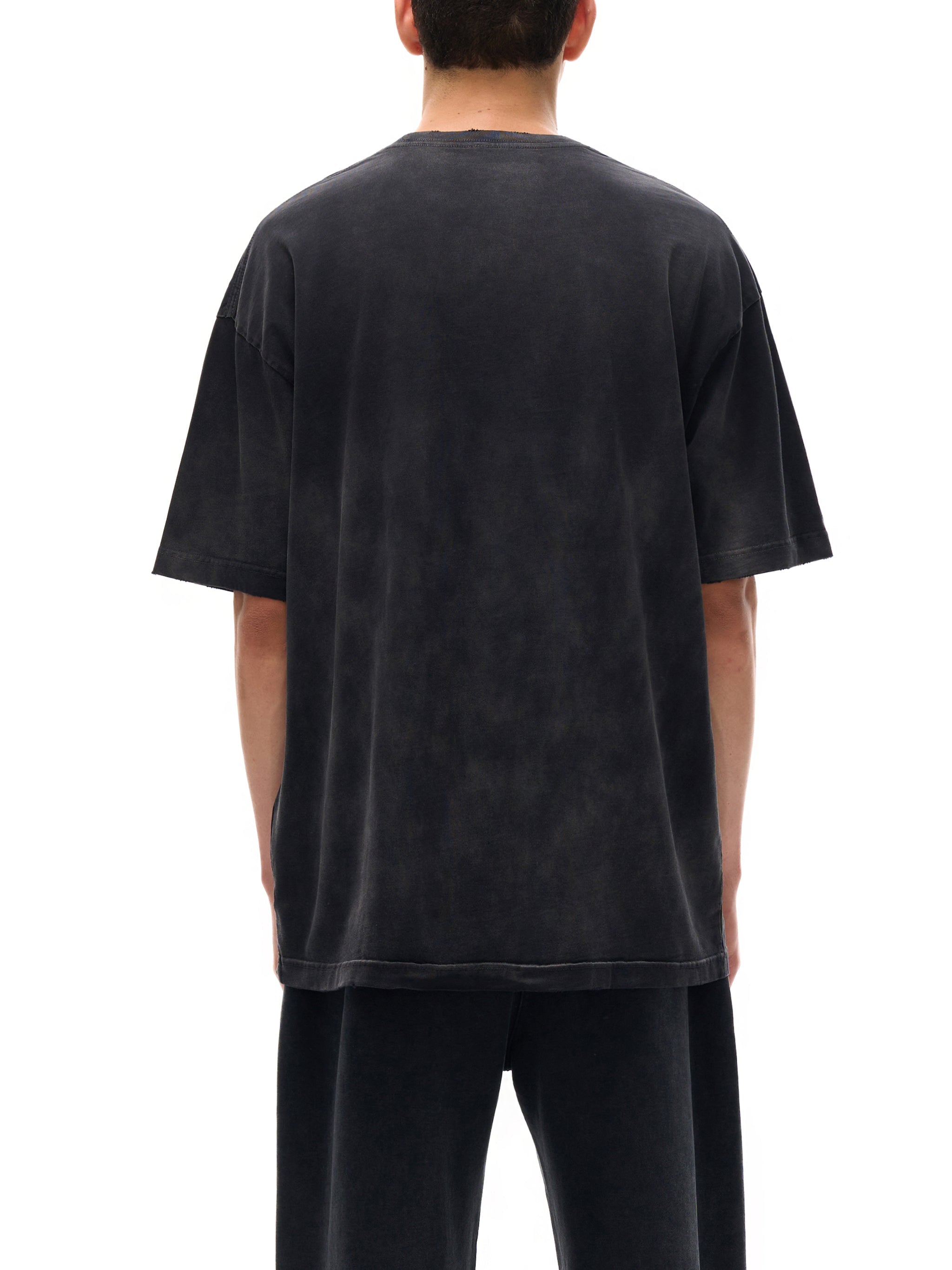 Hidden Agenda by Wolvyn Apparel Vintage Washed Hand - Frayed T-Shirt - Wolvyn Apparel