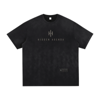 Hidden Agenda by Wolvyn Apparel Vintage Washed Hand-Frayed T-Shirt - Wolvyn Apparel