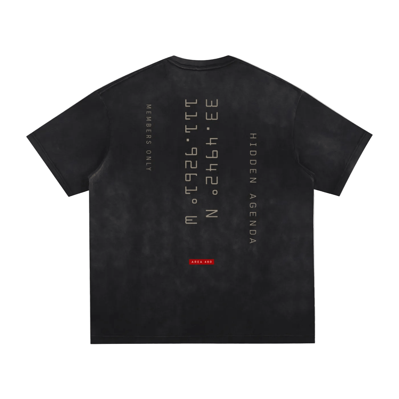 Hidden Agenda by Wolvyn Apparel Vintage Washed Hand-Frayed T-Shirt - Wolvyn Apparel