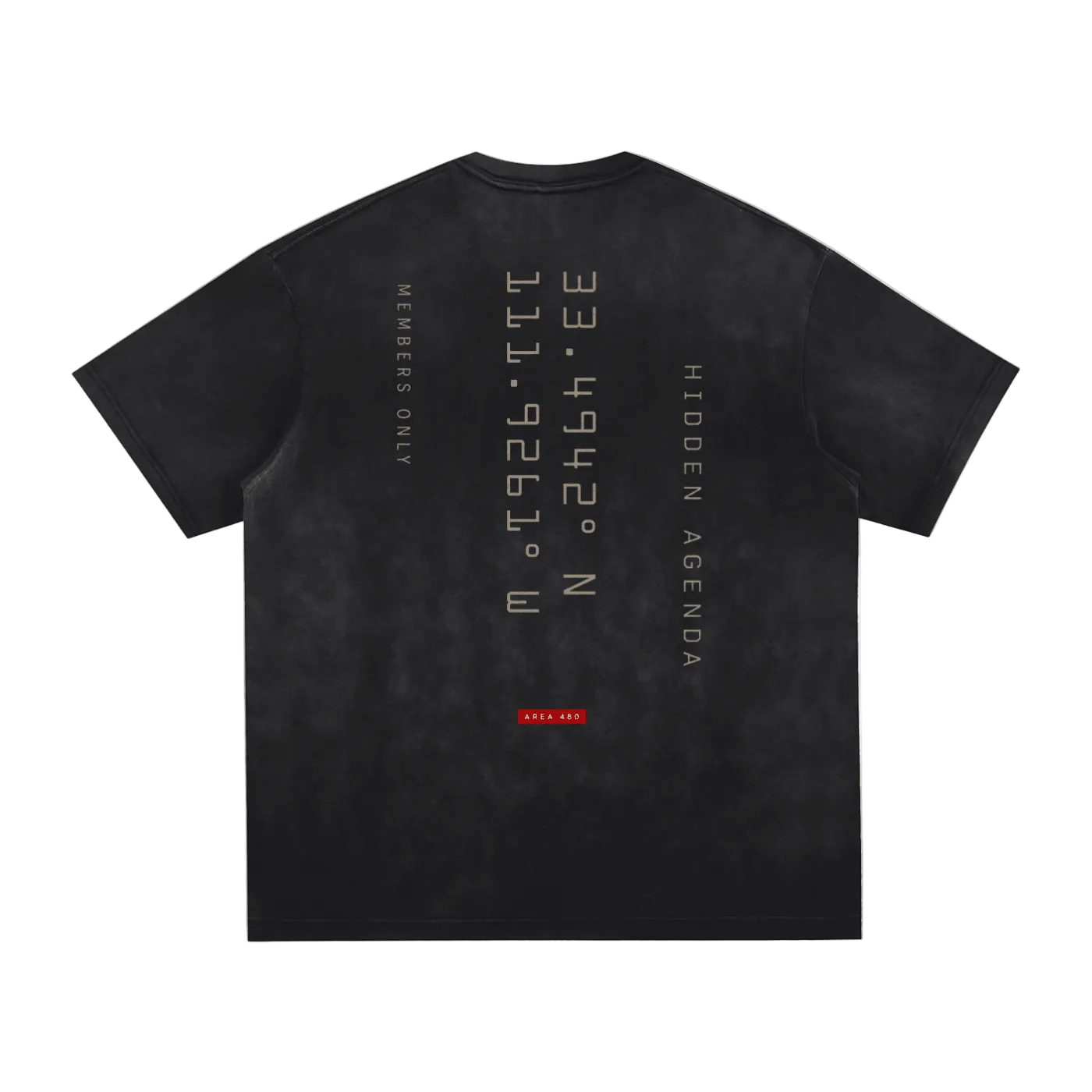 Hidden Agenda by Wolvyn Apparel Vintage Washed Hand-Frayed T-Shirt - Wolvyn Apparel