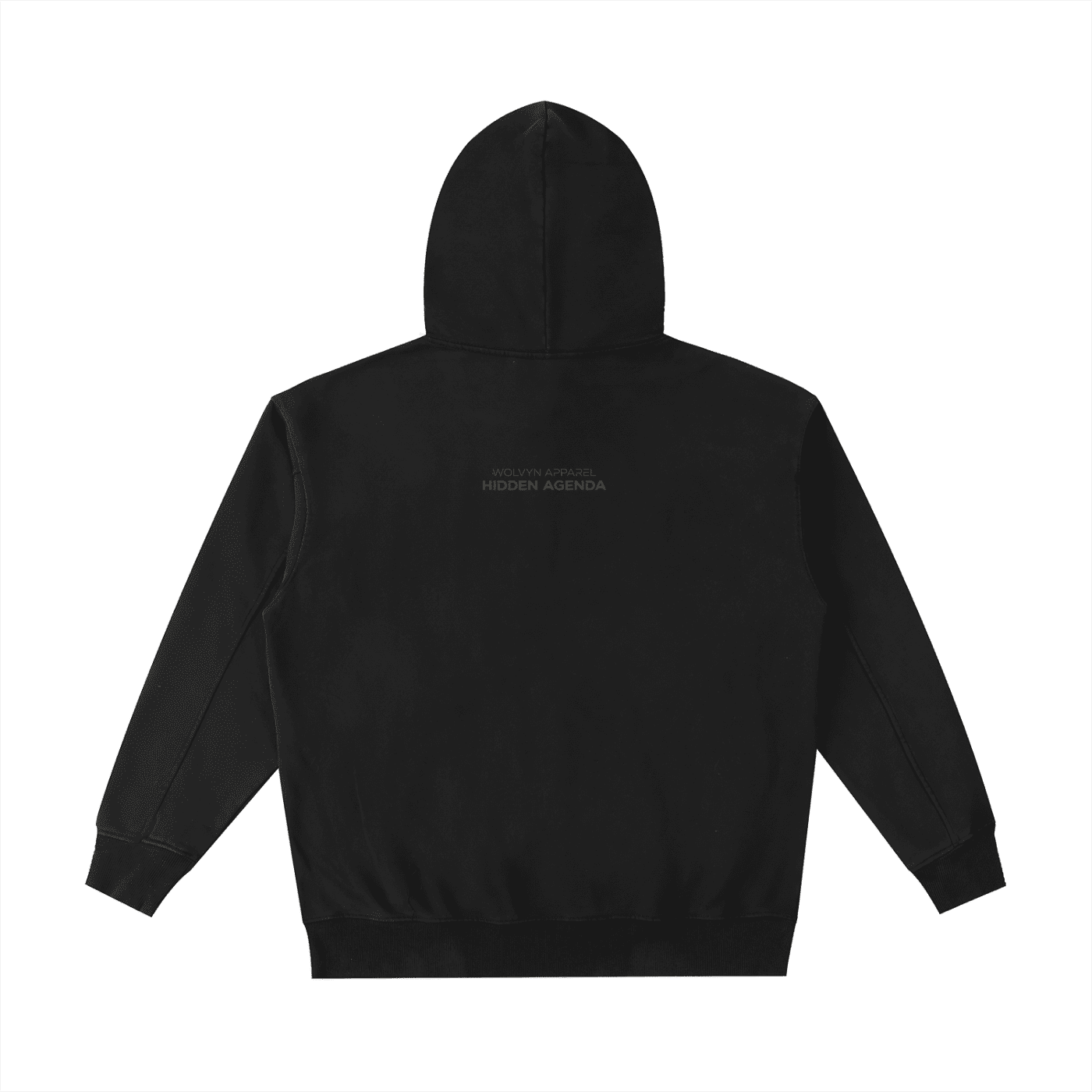 Hidden Agenda by Wolvyn Apparel Vintage Washed Heavyweight Hoodie - Wolvyn Apparel