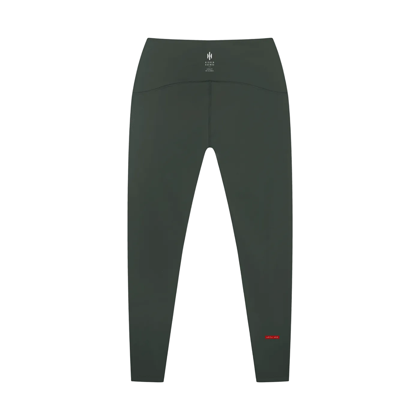 Hidden Agenda by Wolvyn Apparel Women's High-Waisted Ankle Length Yoga Leggings - Wolvyn Apparel