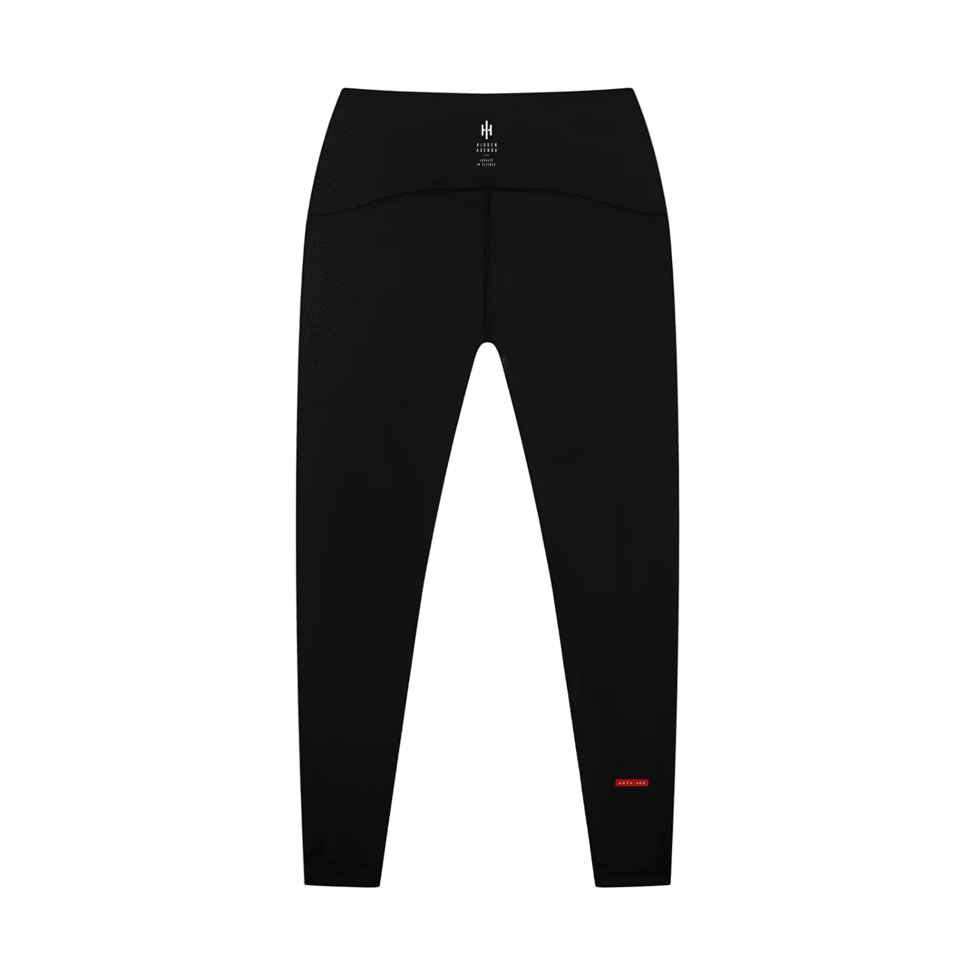 Hidden Agenda by Wolvyn Apparel Women's High-Waisted Ankle Length Yoga Leggings - Wolvyn Apparel