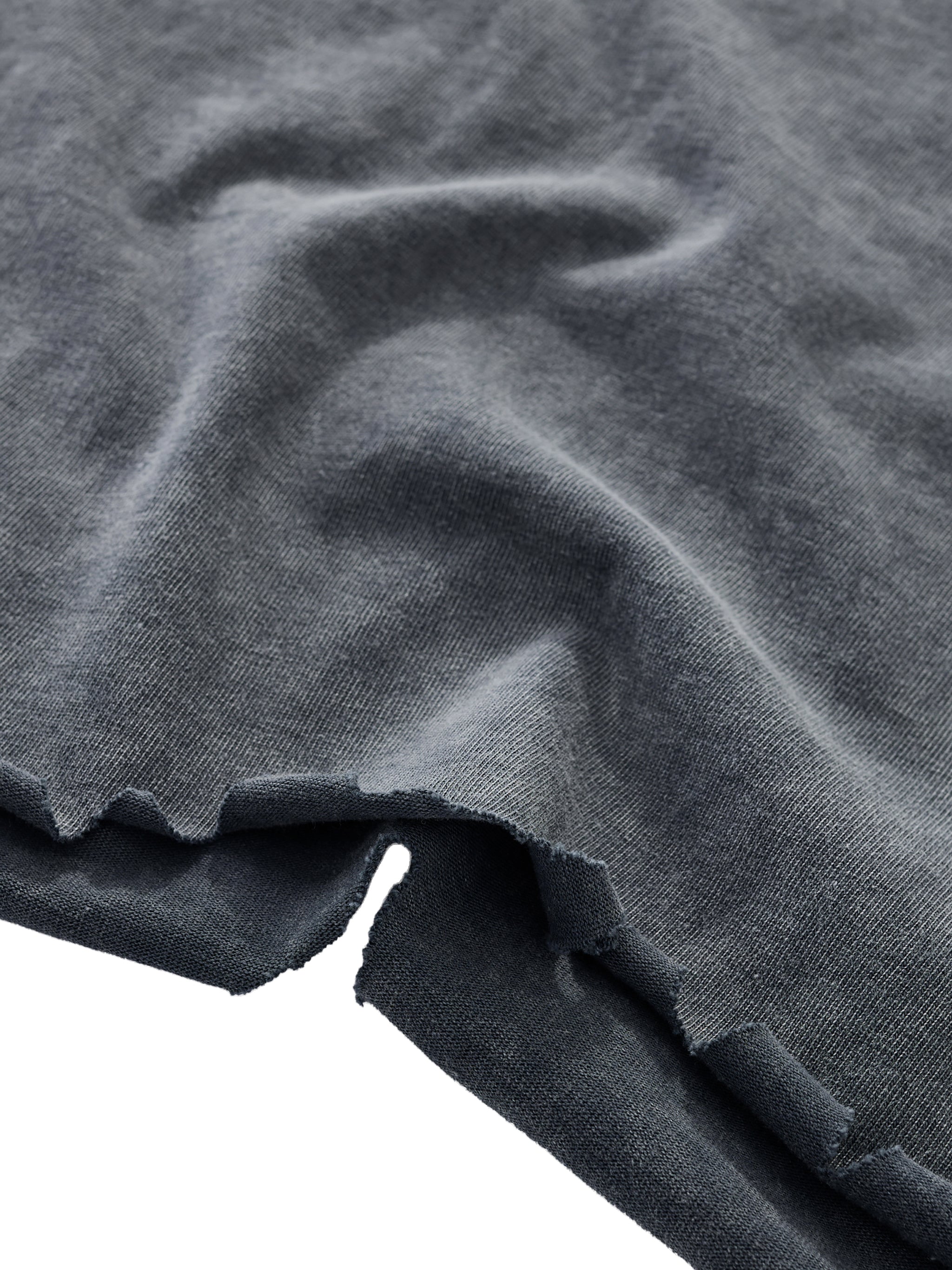 Hidden Agenda by Wolvyn Snow Wash Raw - Hem Boxy T-shirt - Wolvyn Apparel