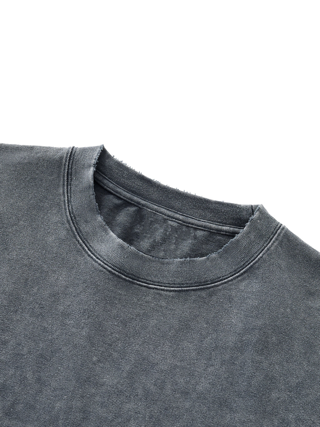 Hidden Agenda by Wolvyn Snow Wash Raw - Hem Boxy T-shirt - Wolvyn Apparel