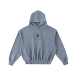 Hidden Agenda Frayed Enzyme Washed Fleece Hoodie - Wolvyn Apparel