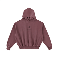 Hidden Agenda Frayed Enzyme Washed Fleece Hoodie - Wolvyn Apparel