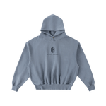 Hidden Agenda Frayed Enzyme Washed Fleece Hoodie - Wolvyn Apparel
