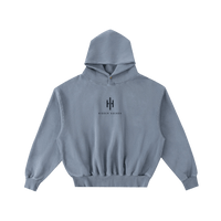 Hidden Agenda Frayed Enzyme Washed Fleece Hoodie - Wolvyn Apparel