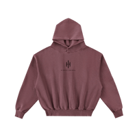 Hidden Agenda Frayed Enzyme Washed Fleece Hoodie - Wolvyn Apparel