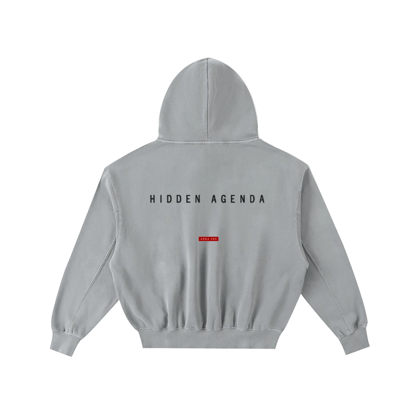 Hidden Agenda Frayed Enzyme Washed Fleece Hoodie - Wolvyn Apparel