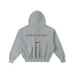 Hidden Agenda Frayed Enzyme Washed Fleece Hoodie - Wolvyn Apparel