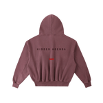 Hidden Agenda Frayed Enzyme Washed Fleece Hoodie - Wolvyn Apparel